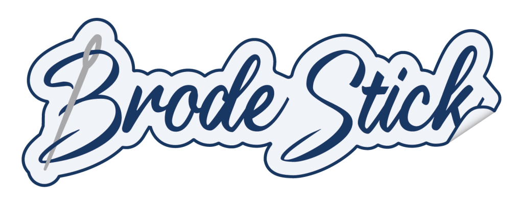 Logo Brode Stick - spécialiste de la broderie et des stickers personnalisés à Saint-Priest.